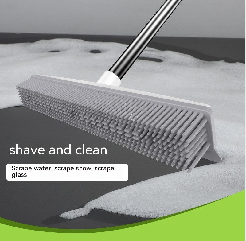 Cleaning Brush Soft Brush Scraping Brush Dual-purpose Rubber Brush Wood Floor Brush Dogs And Cats Fur Carpet