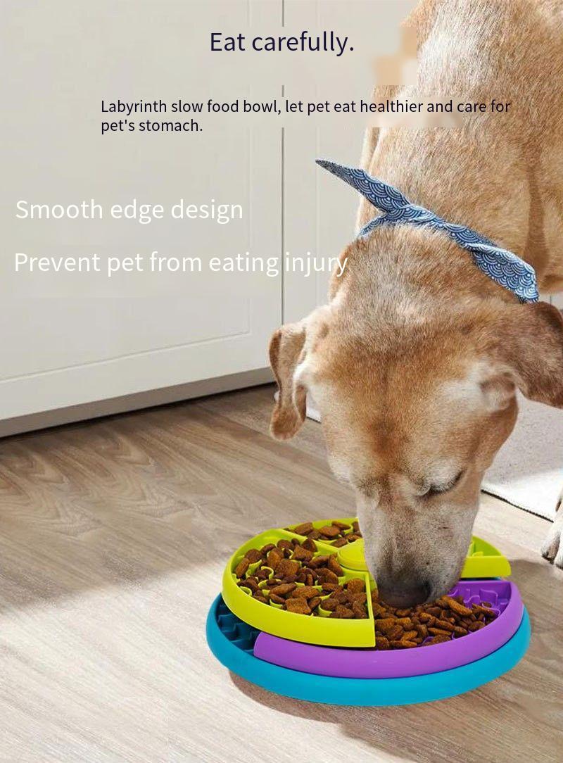 Slow Feeder Puzzle Pet Bowl
