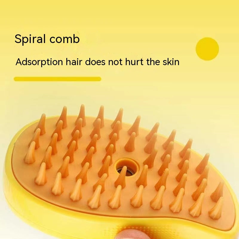 3 In 1 Pet Grooming Steam Brush