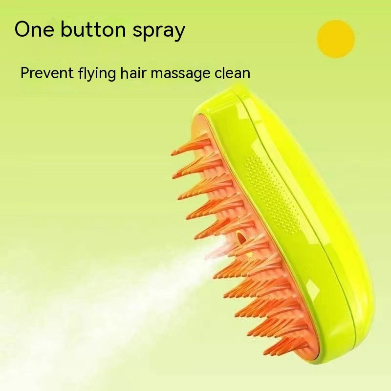 3 In 1 Pet Grooming Steam Brush