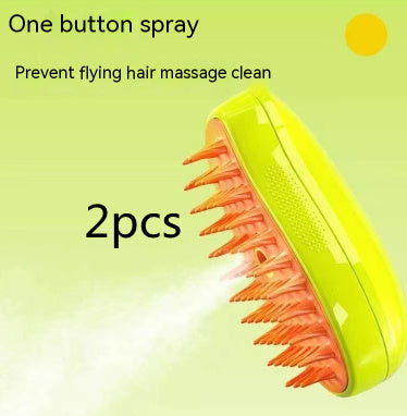 3 In 1 Pet Grooming Steam Brush