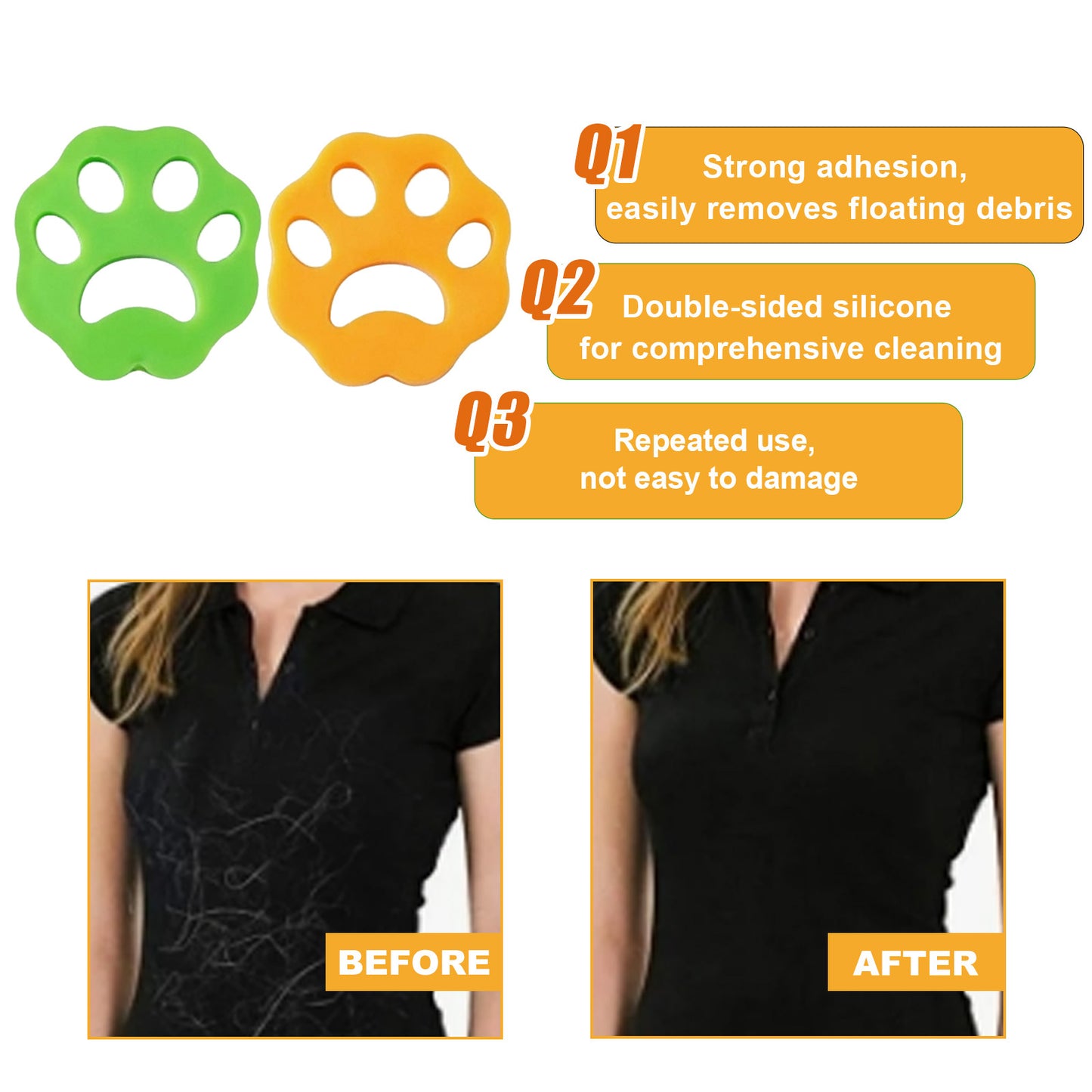 Pet Hair Remover For Laundry Lint Catcher