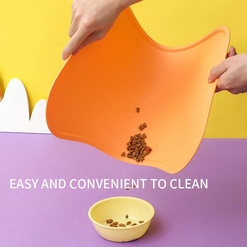 Waterproof Non-Slip Silicone Pet Food Mat