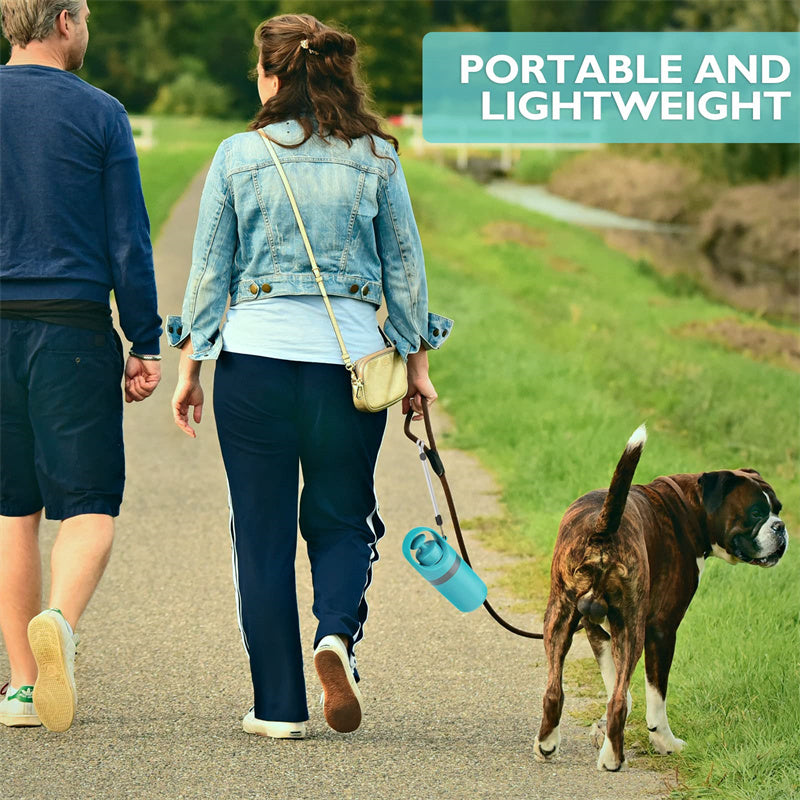Portable Dog Poop Scooper With Built-in Poop Bag Dispenser