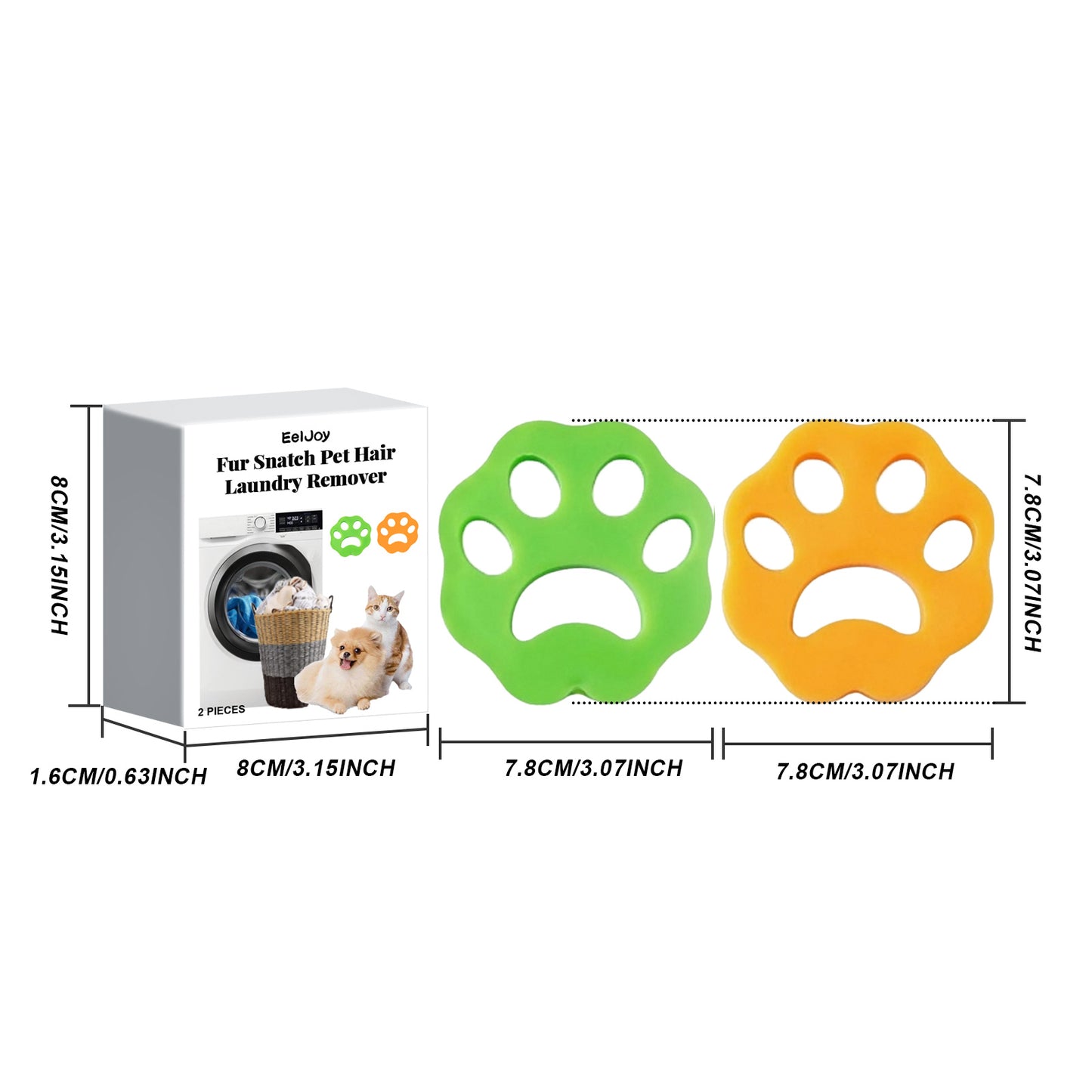 Pet Hair Remover For Laundry Lint Catcher