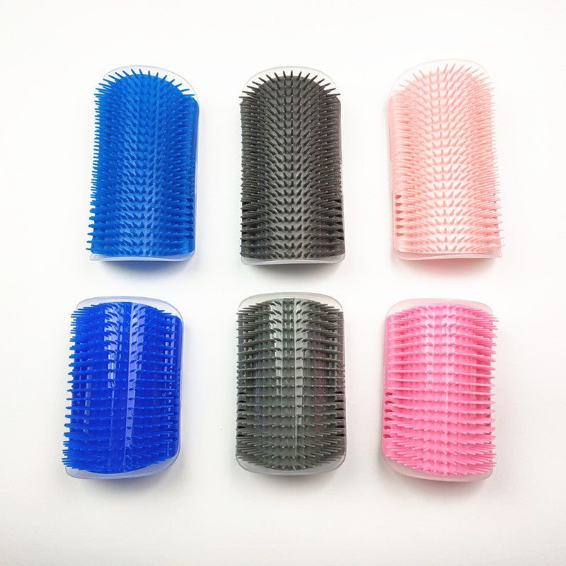 Corner Cat Scratcher Massage Brush