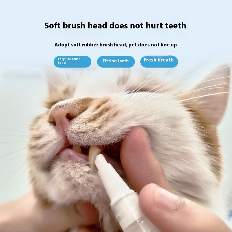 Pet Toothbrush Pen Teeth Cleaning