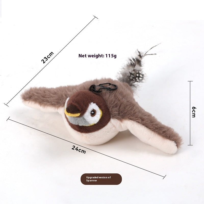 Interactive Cat Plush Toys For Indoors