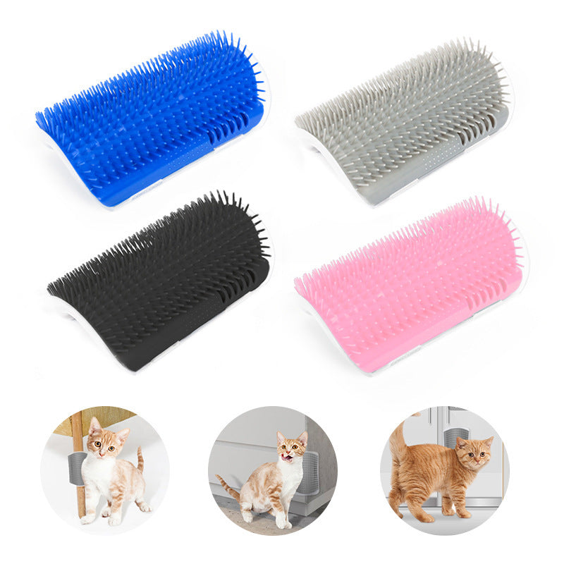 Corner Cat Scratcher Massage Brush