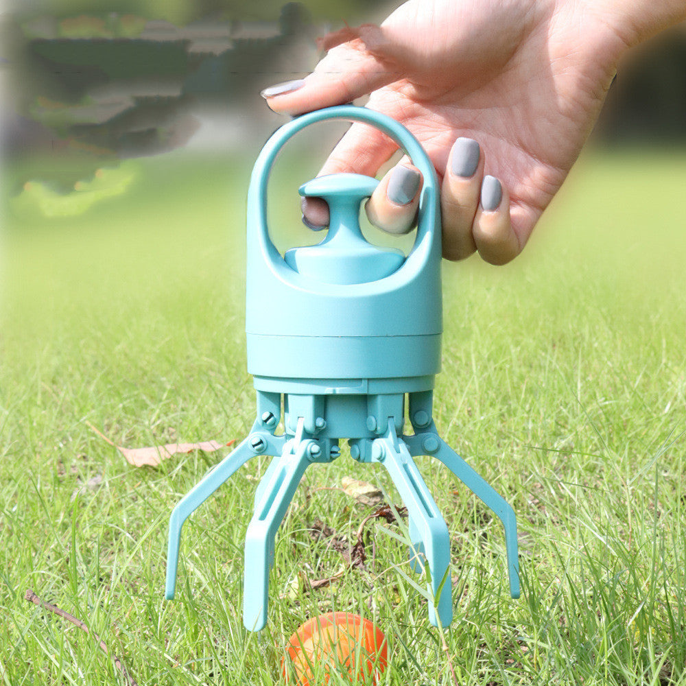 Portable Dog Poop Scooper With Built-in Poop Bag Dispenser