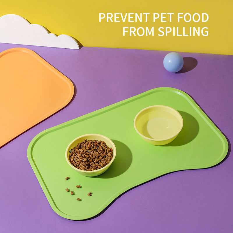 Waterproof Non-Slip Silicone Pet Food Mat