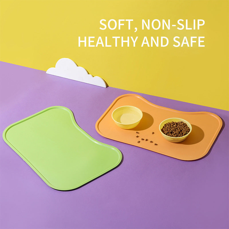 Waterproof Non-Slip Silicone Pet Food Mat