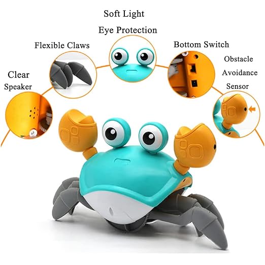 Baby Toys Infant Crawling Crab Toy